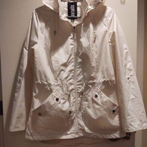 Ladies Small Rain Jacket by Details Intl. - White